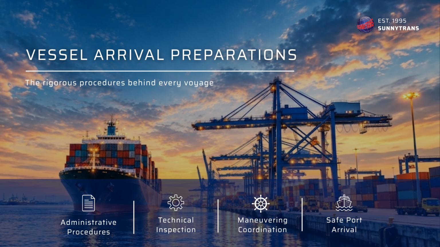 VESSEL ARRIVAL PREPARATIONS